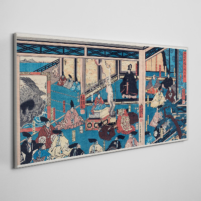 Obraz Canvas Scéna z japonského života
