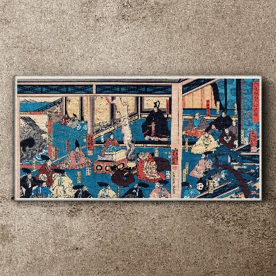 Obraz Canvas Scéna z japonského života