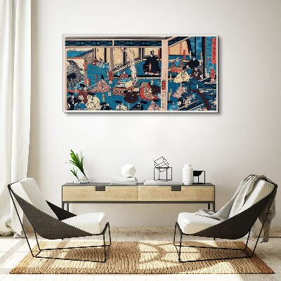 Obraz Canvas Scéna z japonského života