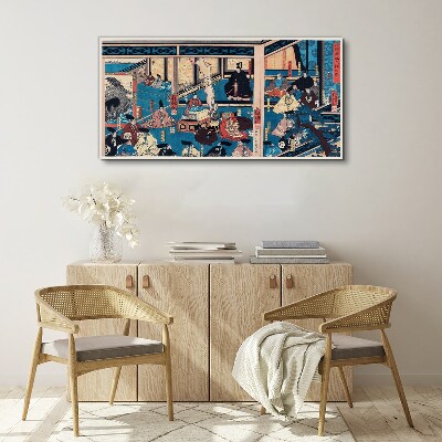 Obraz Canvas Scéna z japonského života