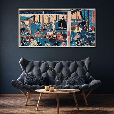Obraz Canvas Scéna z japonského života
