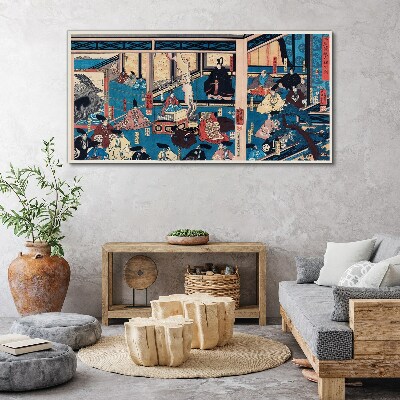 Obraz Canvas Scéna z japonského života