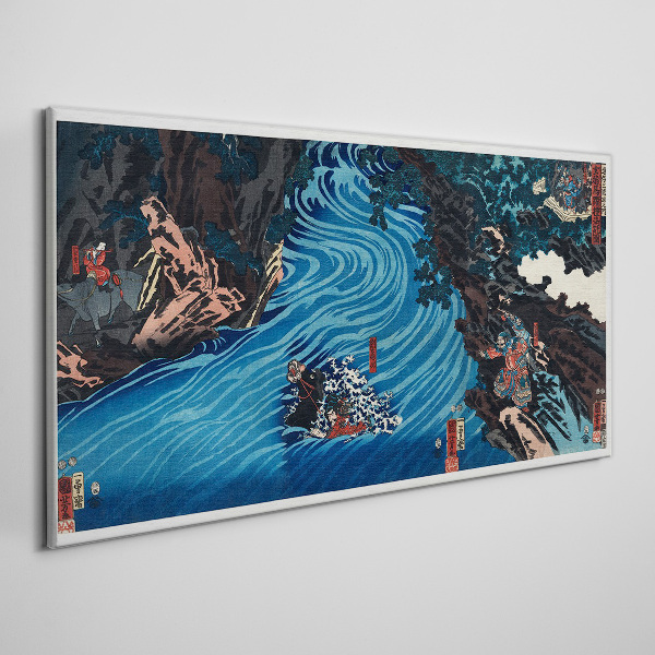 Obraz Canvas Vlna na rieke