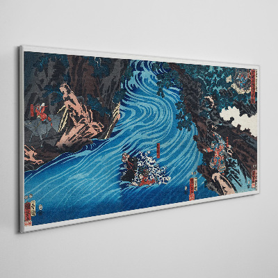 Obraz Canvas Vlna na rieke