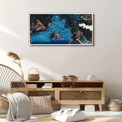 Obraz Canvas Vlna na rieke