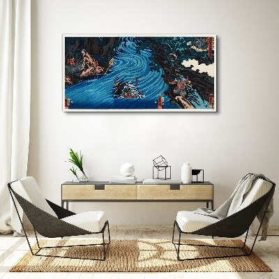 Obraz Canvas Vlna na rieke