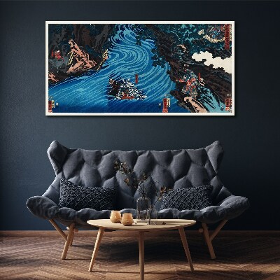 Obraz Canvas Vlna na rieke