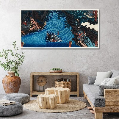 Obraz Canvas Vlna na rieke