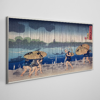 Obraz Canvas Rieka ázijský dážď