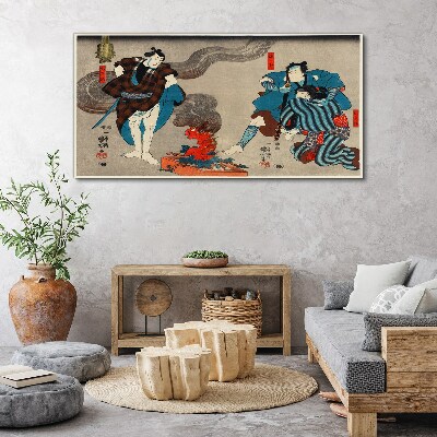 Obraz Canvas Ázijské tradičné samuraj