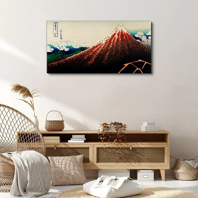 Obraz Canvas horská obloha