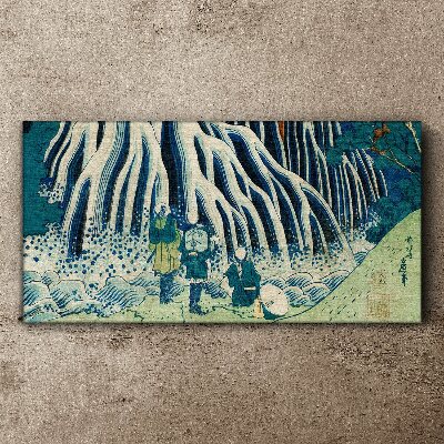 Obraz Canvas Vlna vodopády Ázie