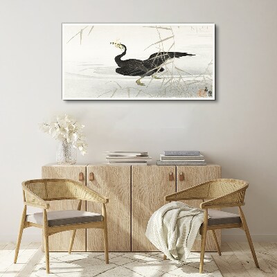 Obraz Canvas Ázia Lake Zvierací vták