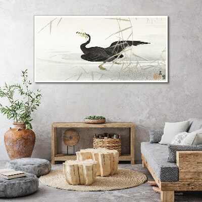 Obraz Canvas Ázia Lake Zvierací vták