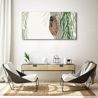 Obraz Canvas Cvrlikanie v zeleni