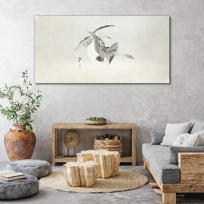 Obraz Canvas Zvieratá vtáky husia obloha