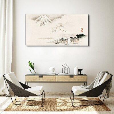 Obraz Canvas Pokoj horskej krajiny