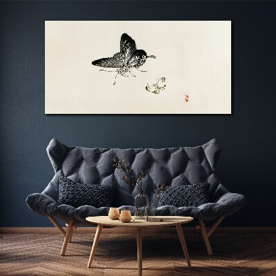 Obraz Canvas Motýle v jemnej harmónii