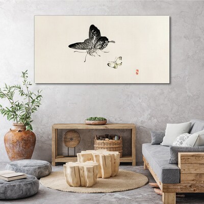 Obraz Canvas Motýle v jemnej harmónii