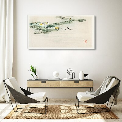 Obraz Canvas Lekná na pokojnej hladine vody