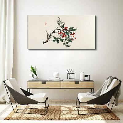 Obraz Canvas Červené ovocie na konári