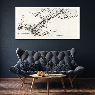 Obraz Canvas Ázijské konáre stromov