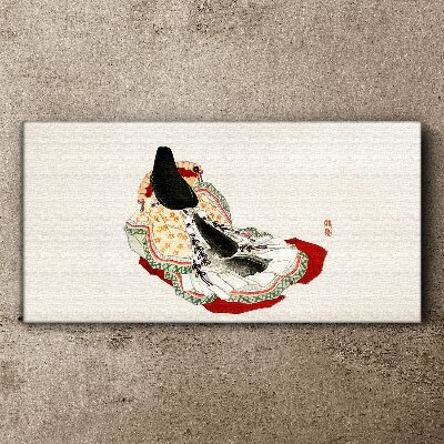 Obraz Canvas Kvetinová krása v tradičnom štýle