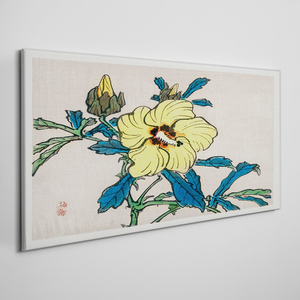 Obraz Canvas Kvetinový aranžmán v japonskom štýle