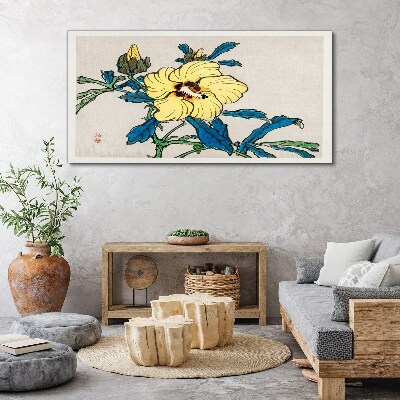 Obraz Canvas Kvetinový aranžmán v japonskom štýle