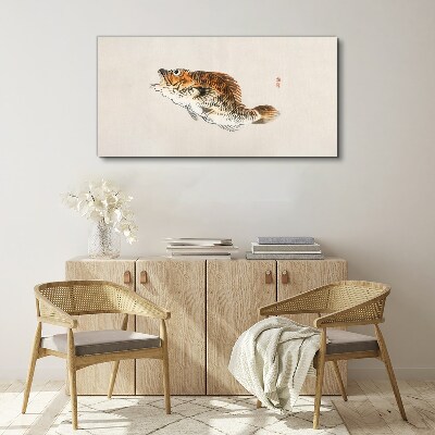 Obraz Canvas Rybia elegancia v jemných odtieňoch