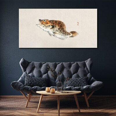 Obraz Canvas Rybia elegancia v jemných odtieňoch