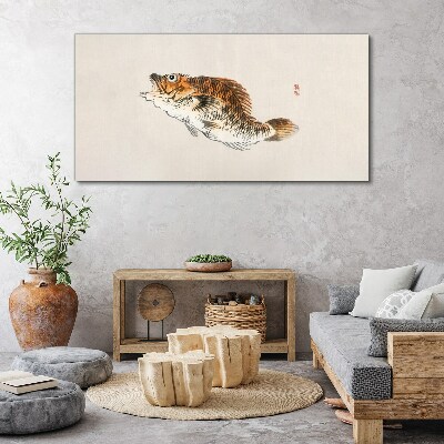 Obraz Canvas Rybia elegancia v jemných odtieňoch