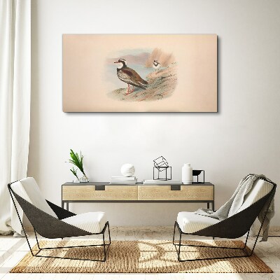 Obraz Canvas Vtáky nad vodou