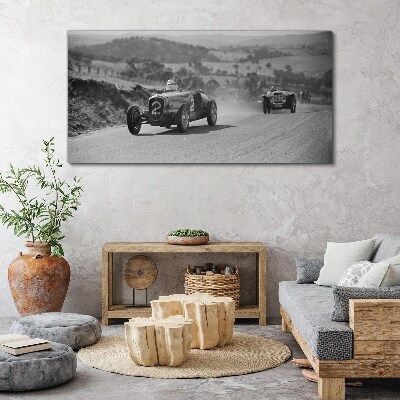 Obraz Canvas Závodné vzrušenie z 50. rokov minulého storočia.