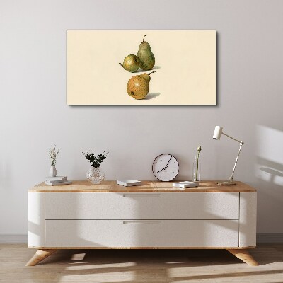 Obraz na plátne Moderné ovocie hruška