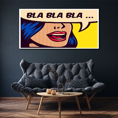 Obraz canvas Nekonečný rozhovor