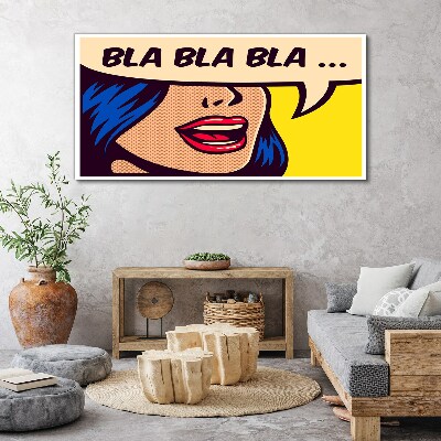 Obraz canvas Nekonečný rozhovor