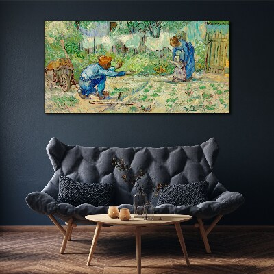 Obraz na plátne Prvé kroky van Gogh