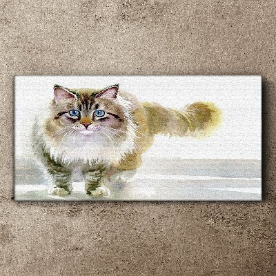 Obraz na plátne Moderné zvieracie mačka