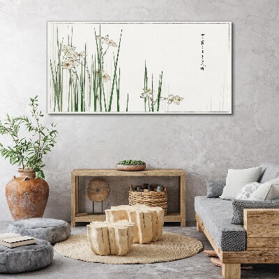 Obraz na plátne ázijské kvety