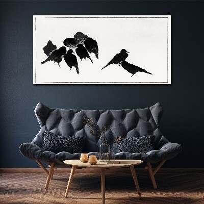 Obraz na plátne Moderné zvieratá vtákov