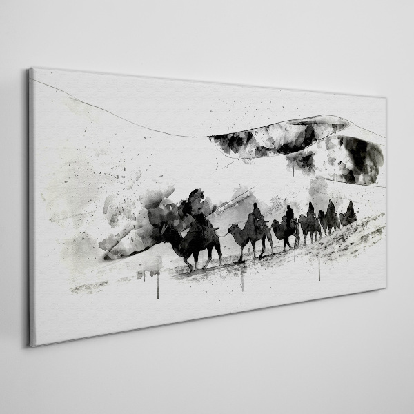 Obraz canvas Abstrakcie púštne zvieratá