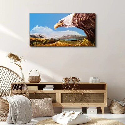Obraz na plátne Zvieracie vták orol obloha