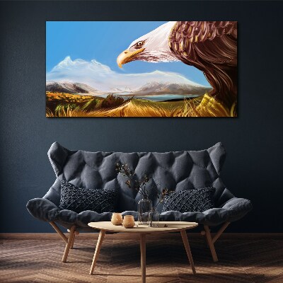Obraz na plátne Zvieracie vták orol obloha