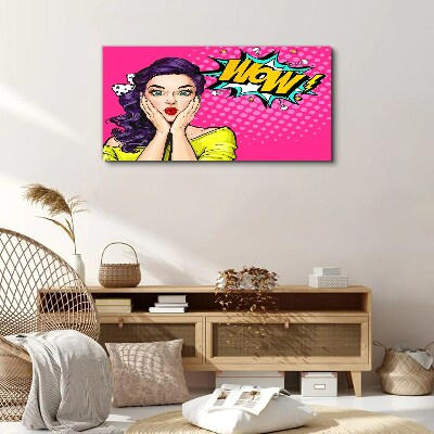 Obraz canvas Pop-artové prekvapenie
