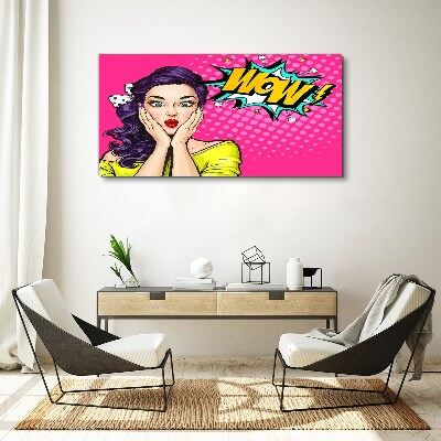 Obraz canvas Pop-artové prekvapenie