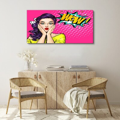 Obraz canvas Pop-artové prekvapenie