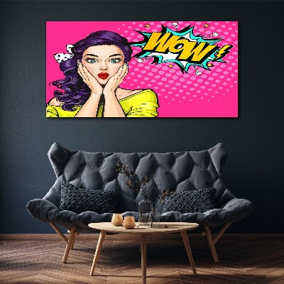Obraz canvas Pop-artové prekvapenie