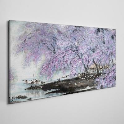 Obraz canvas Jarné kvitnutie