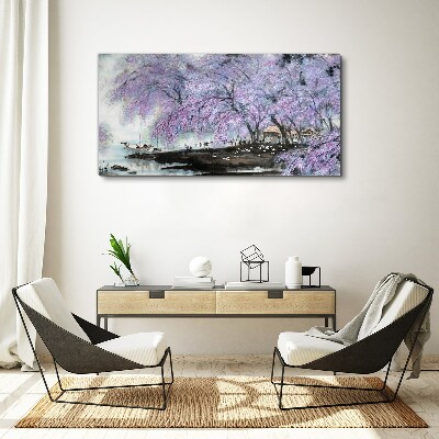 Obraz canvas Jarné kvitnutie